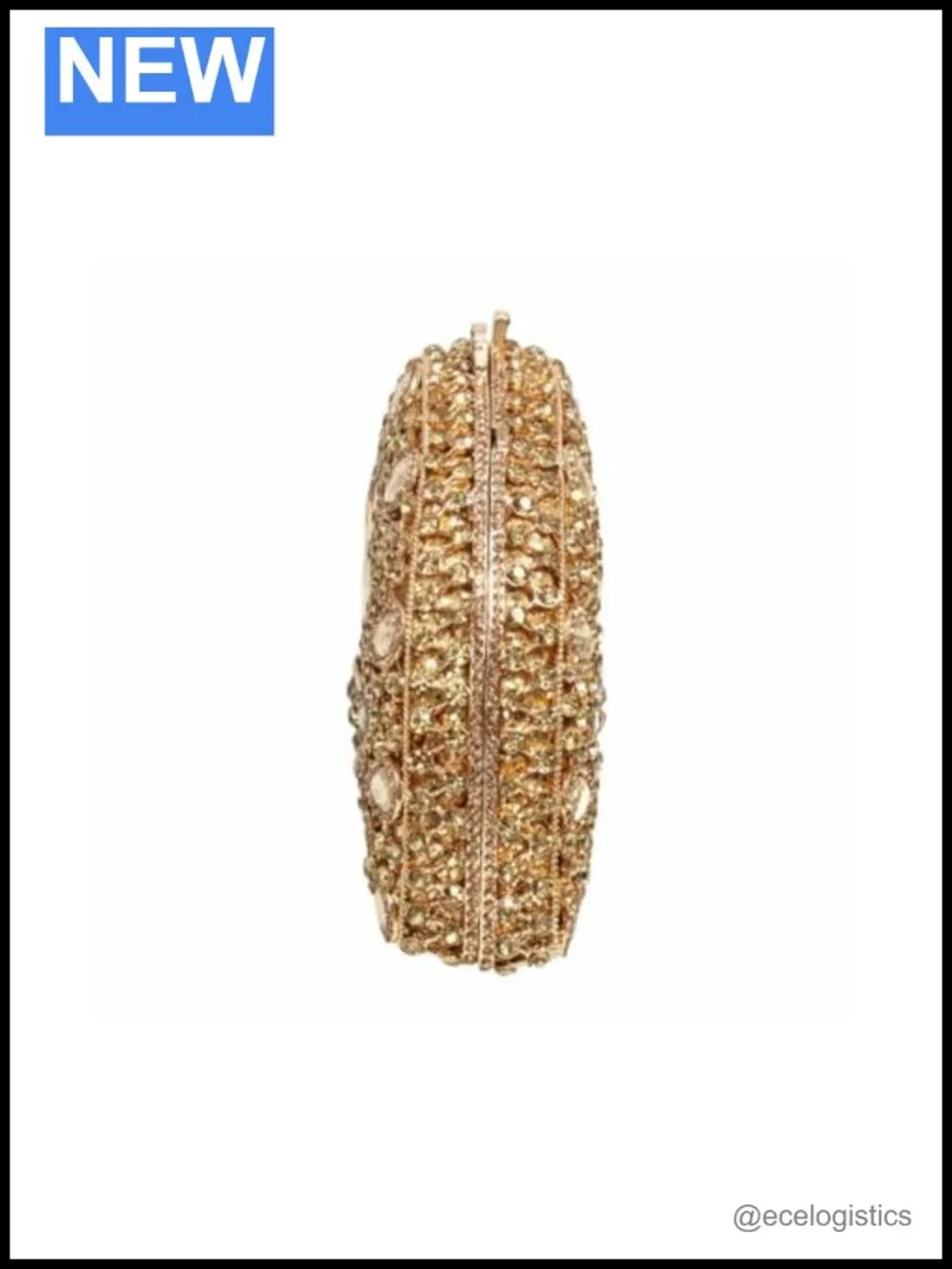 Rhinestone Evening Bag Clutch with Chain for Wedding Prom Party